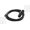 Ac Works STW; Cold Weather Extension Cord, 12 AWG, Indoor/Outdoor, 12/3, 3 Outlets, 6-15/20R, Black, PVC S620W620-010 - alternate 3